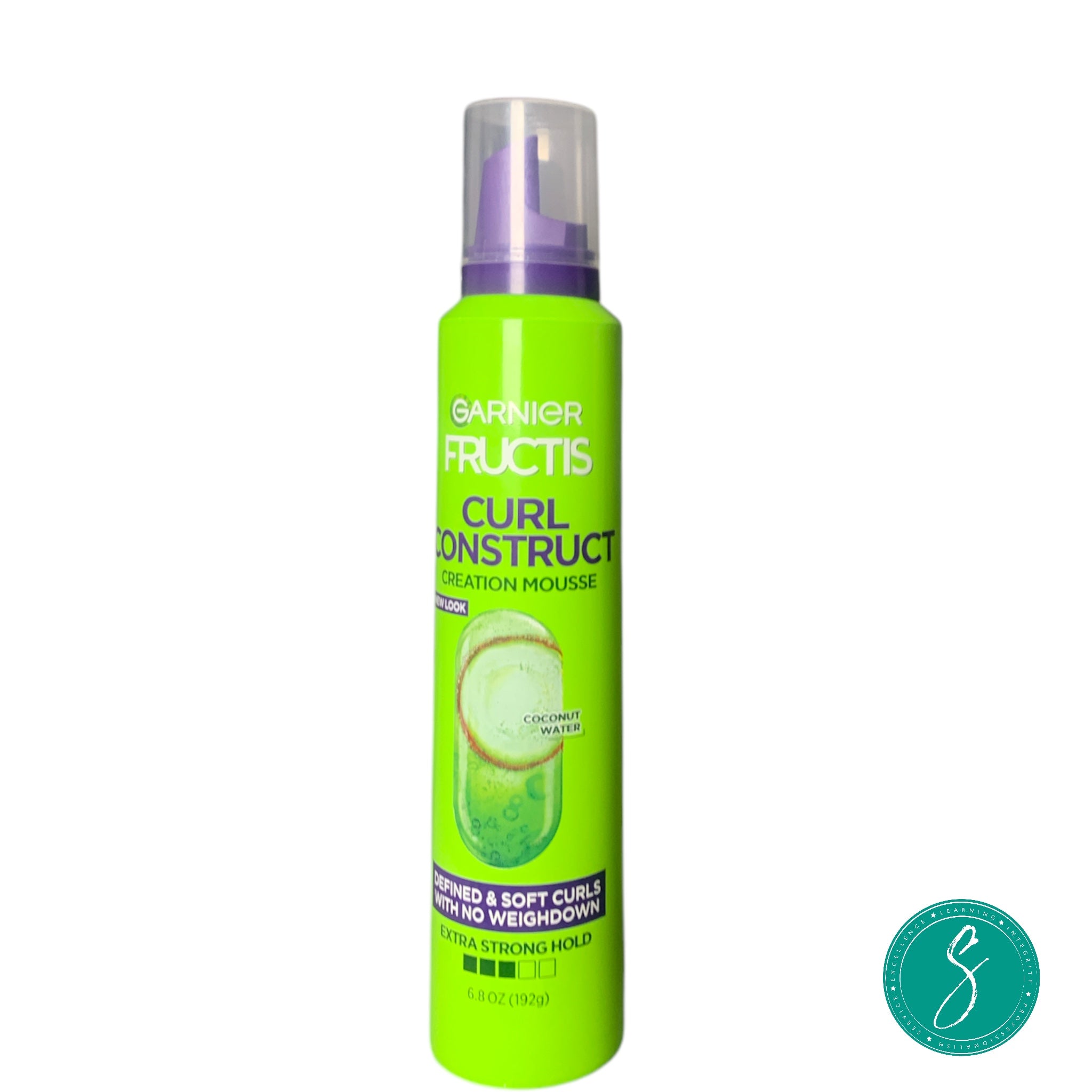 Garnier Fructis Style Curl Construct Creation Mousse, 6.8 Oz
