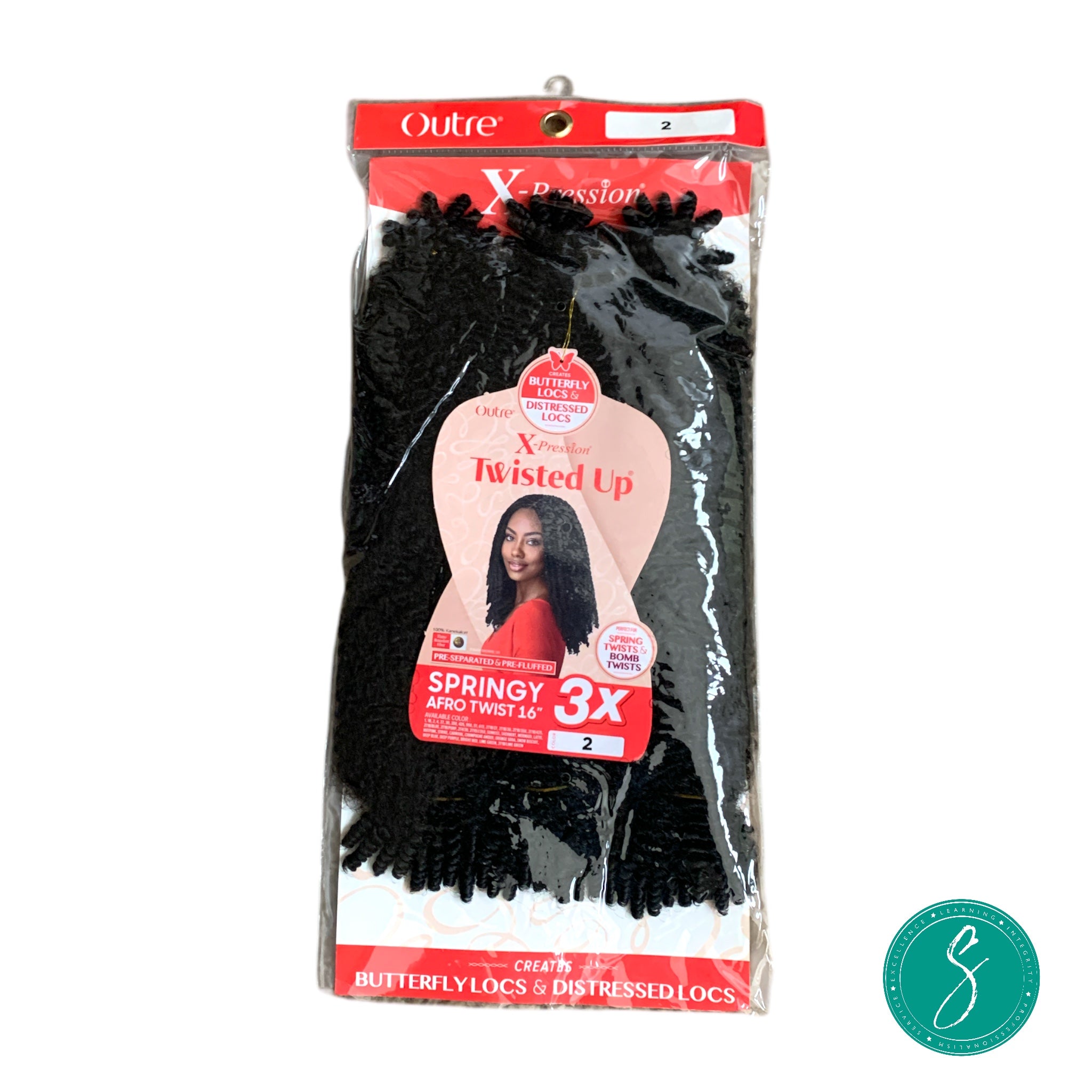 Outre Springy Afro Twist 16" #2