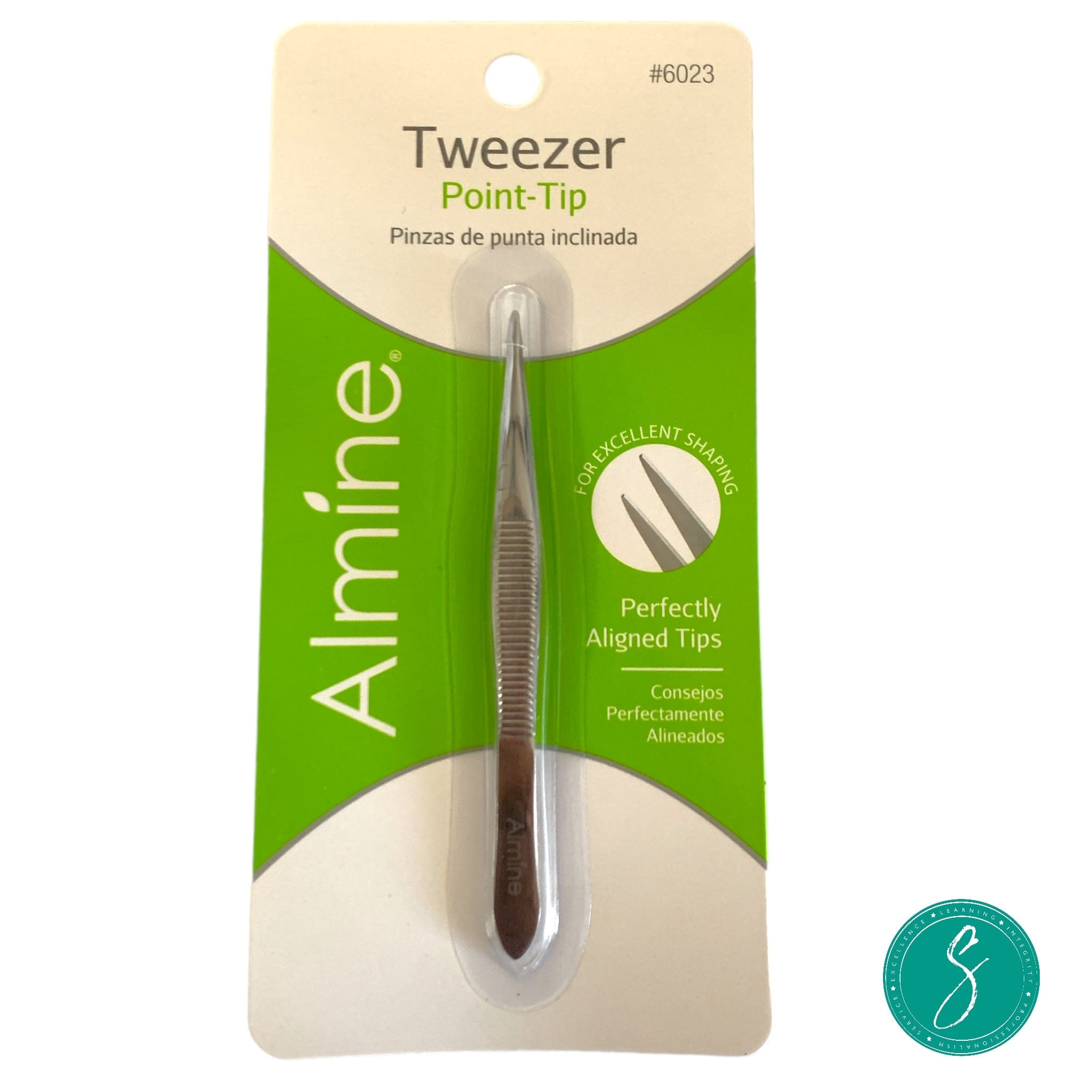 Almine Tweezers Pointed Tip
