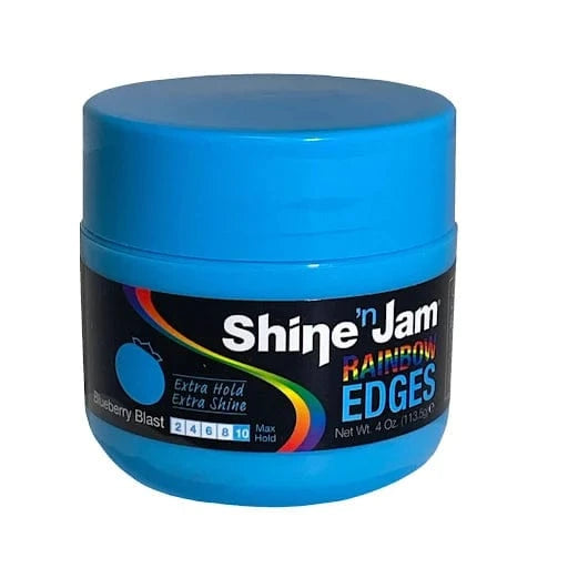 Ampro Shine N Jam Edges Rainbow 4 oz (Blueberry Blast)