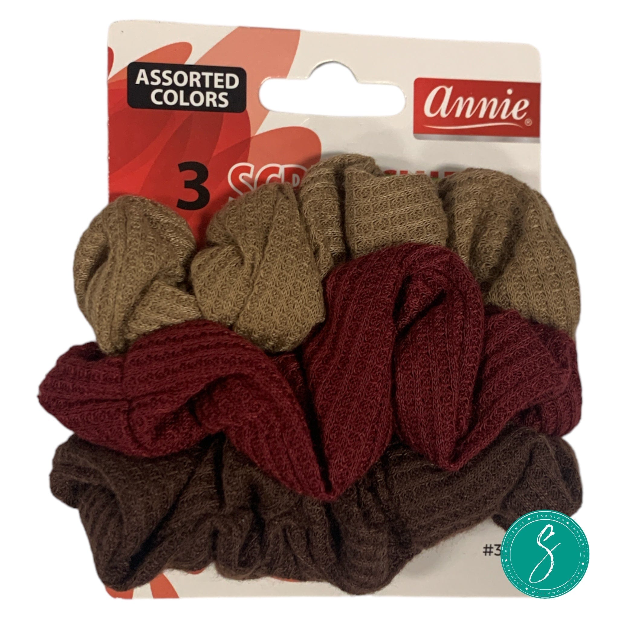 Annie Scrunchies Assorted 3 CT