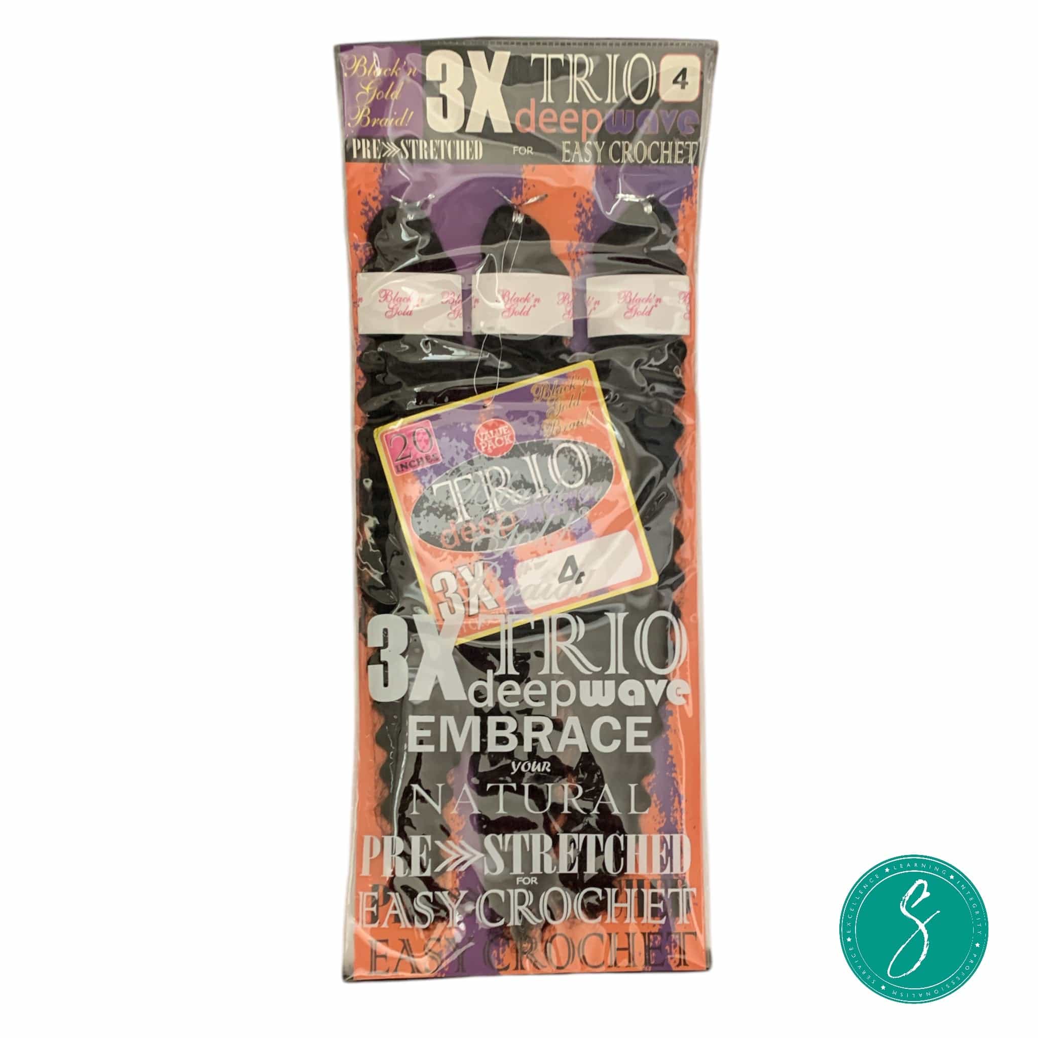 Kum Kang Trading U.S.A.inC. BnG 3X Deep Wave 20" 4