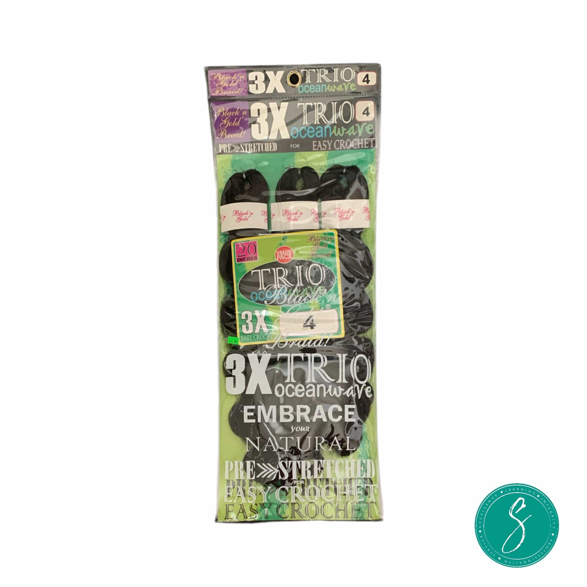 Kum Kang Trading U.S.A.inC. BnG 3X Ocean Wave 20" 4