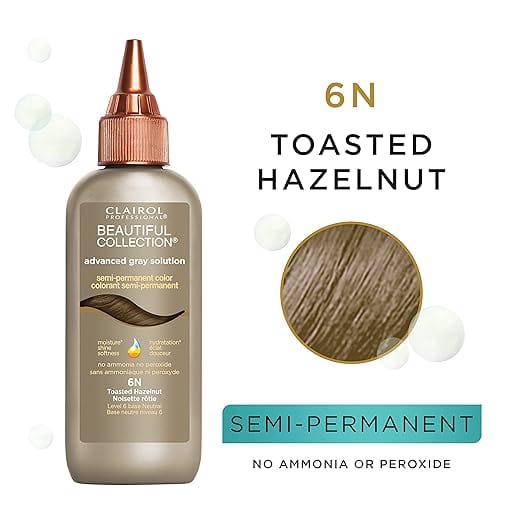 Clairol Clairol Beautiful Collection AG #6N Toasted Hazel