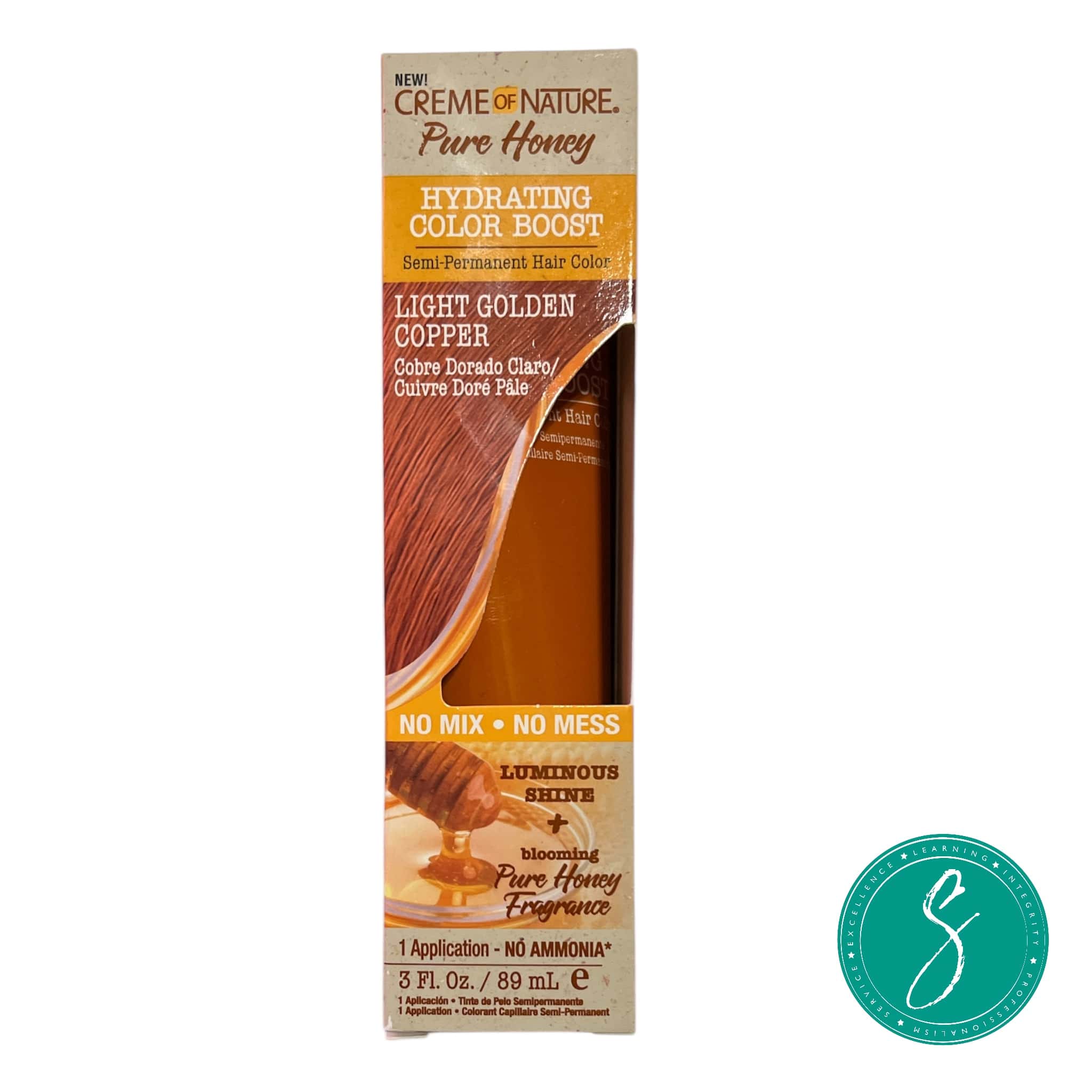 Creme of Nature Color Boost Light Golden Copper 3oz