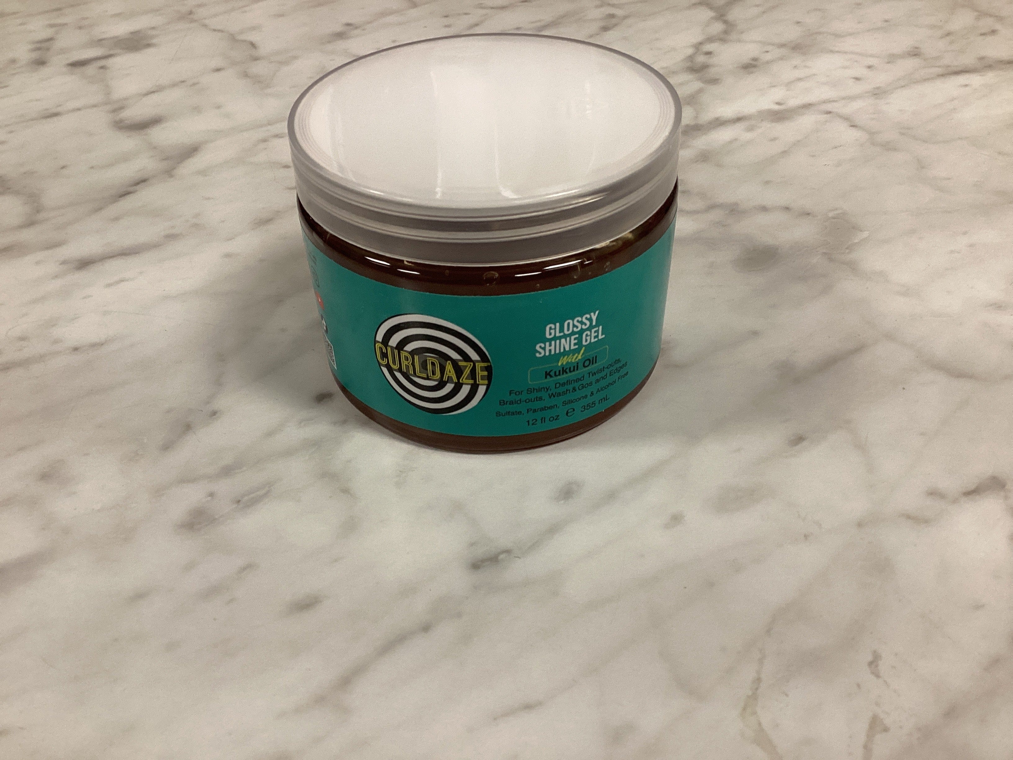 CurlDaze Glossy Shine Gel