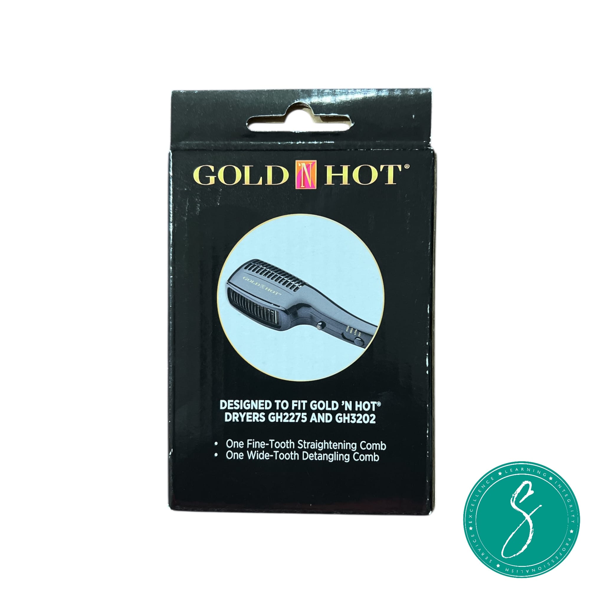 Gold N' Hot Styling Offset Comb Attachment Set