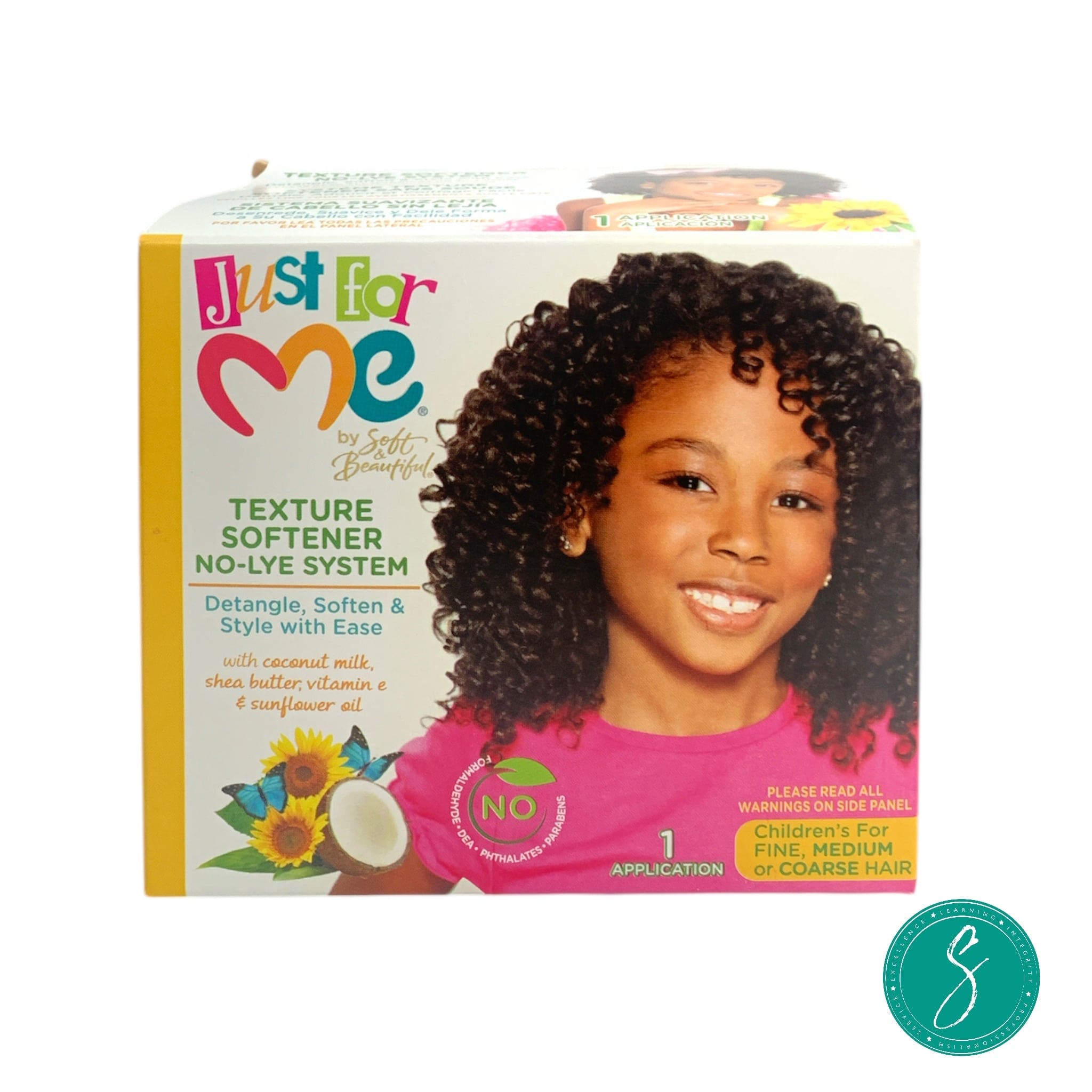 Just for Me Just For Me Texture Softener No Lye System Kit