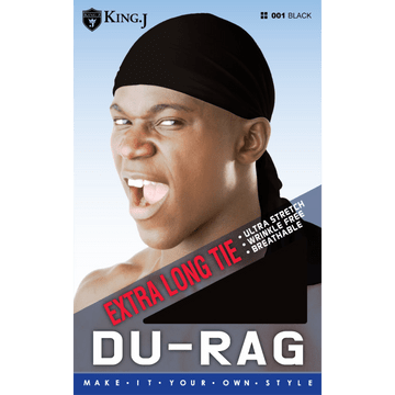 King J DuRag - Black
