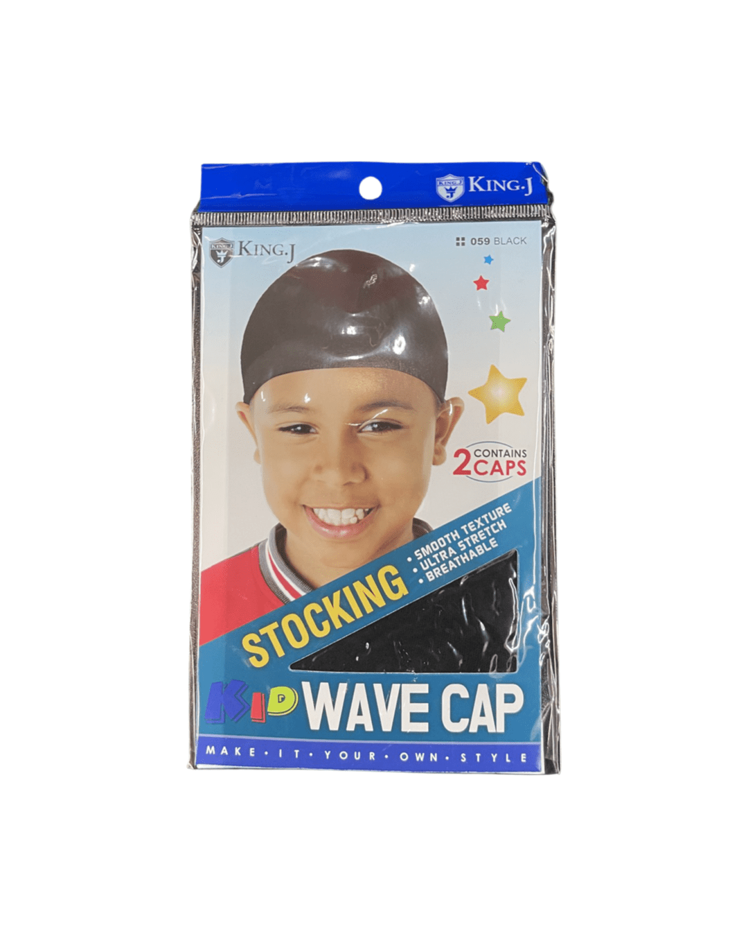 King J. Kids Stocking Wave Cap