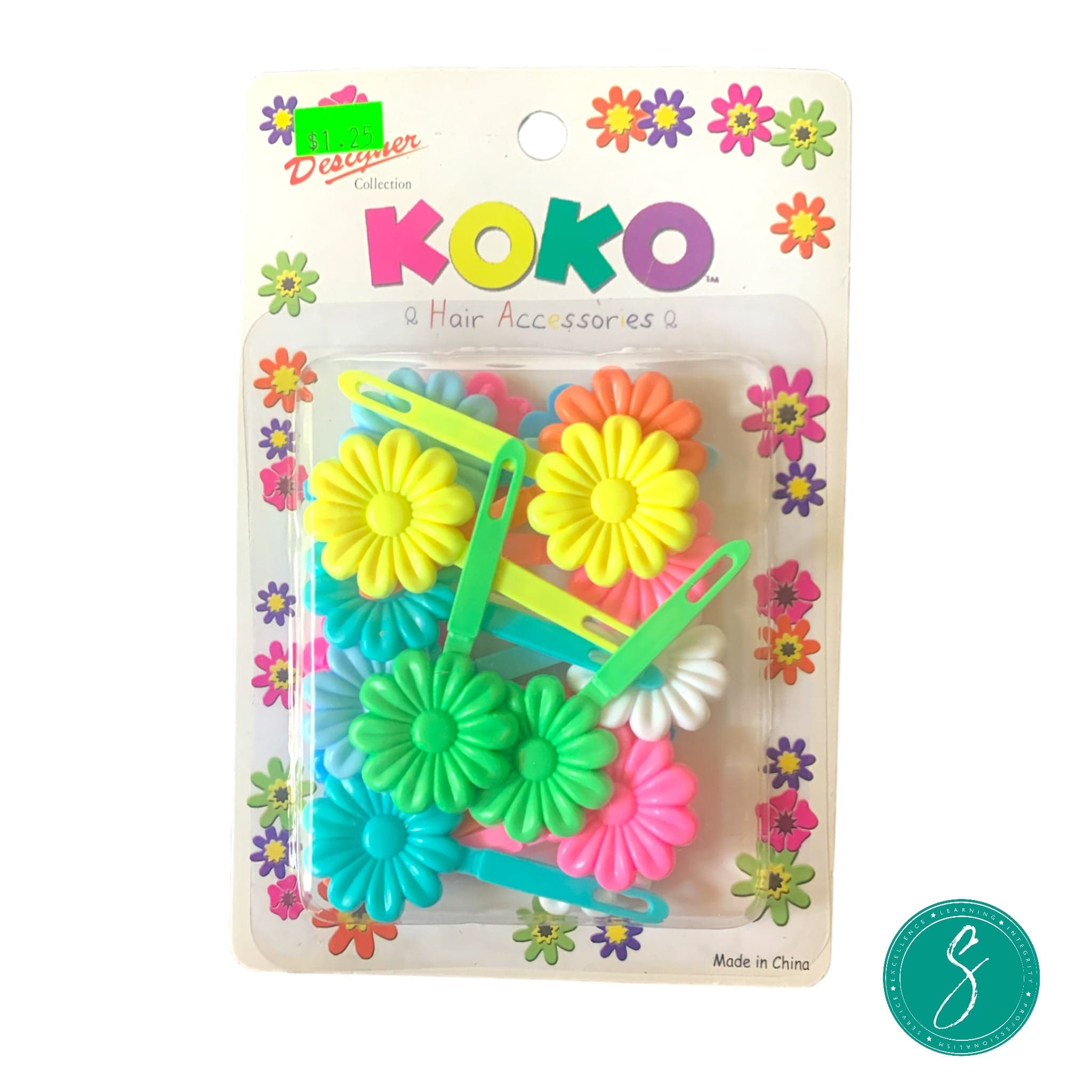 KOKO Barretts Spring Flowers