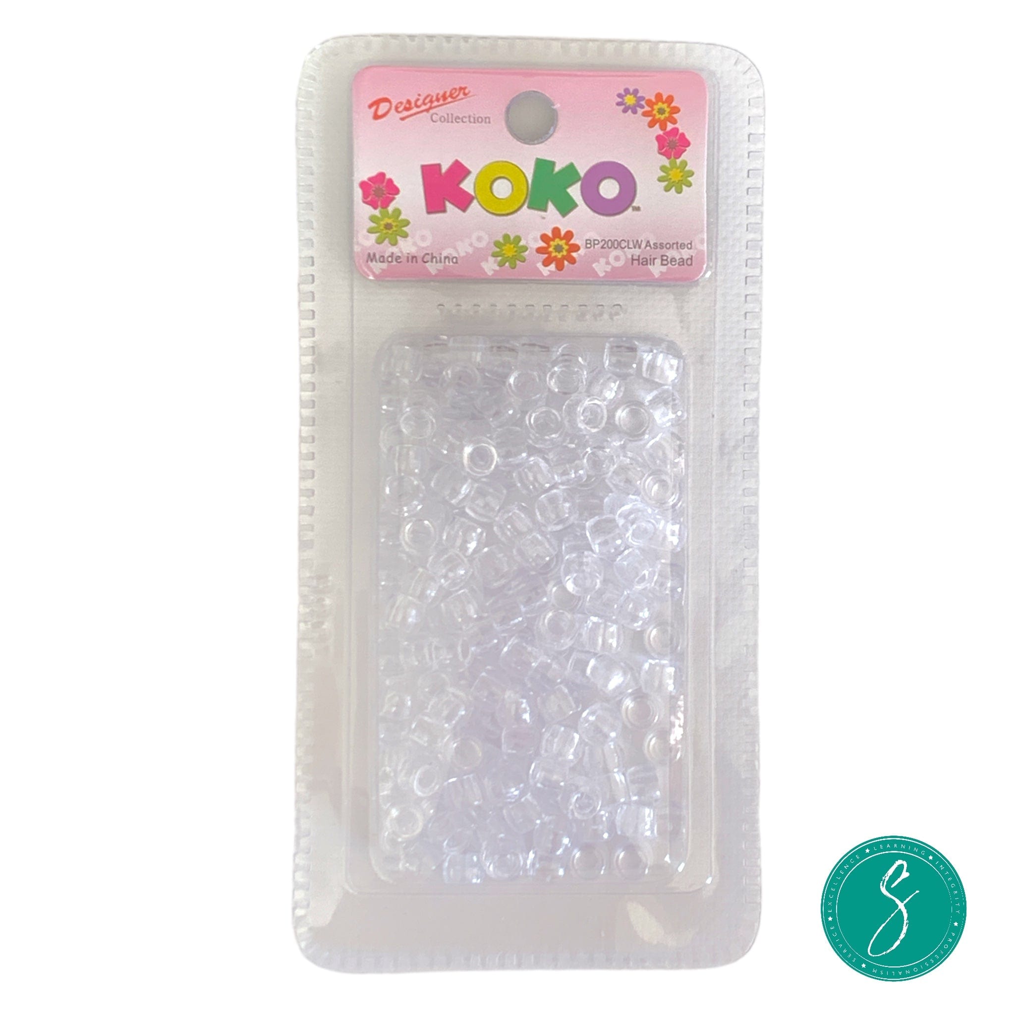 Koko Bead - Round Clear
