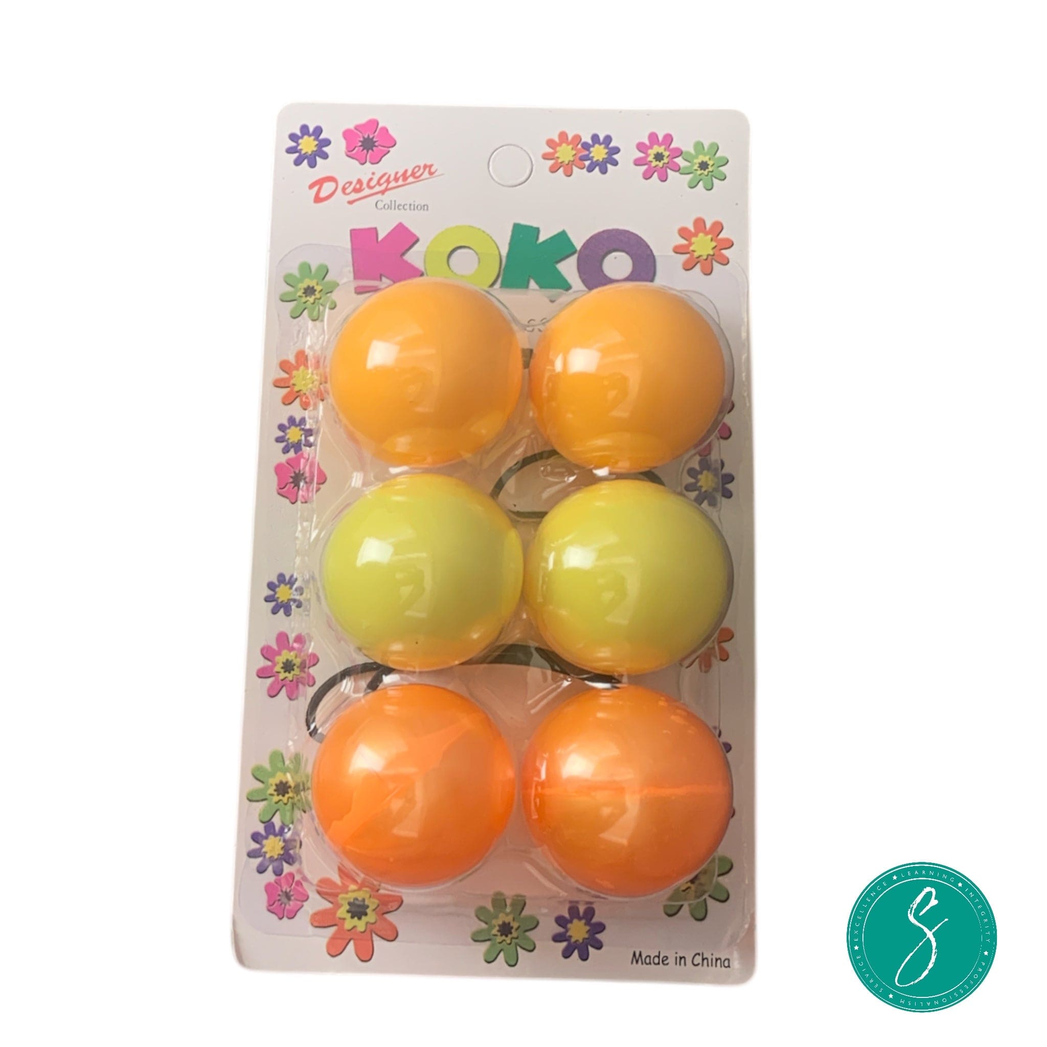 Koko Extra Jumbo Balls - Yellow Mix