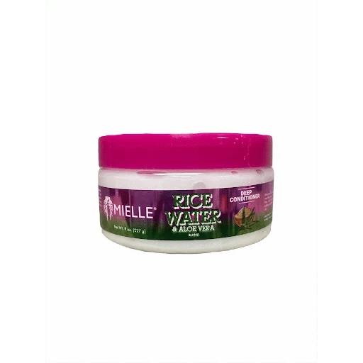 Mielle Deep Conditioner, Rice Water & Aloe Vera Blend - 8 oz