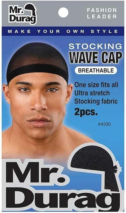 Mr. Durag Stocking Cap Black