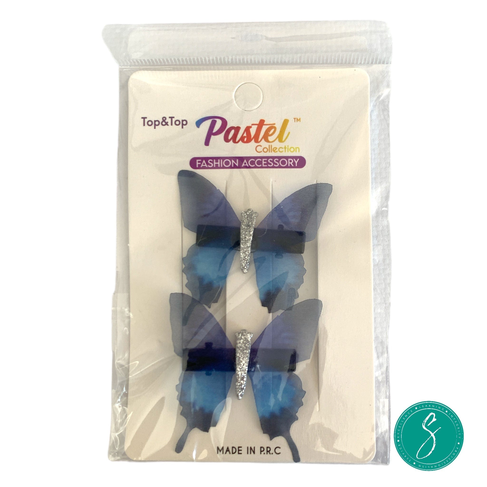 Pastel Butterfly Clips #ETP1593