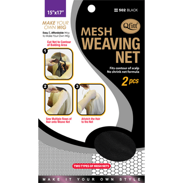Qfitt Mesh Weaving Net 502 Blac