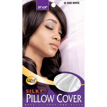 Qfitt Silky Pillow Cover White
