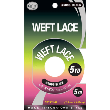 Qfitt Weft Lace Tape Black