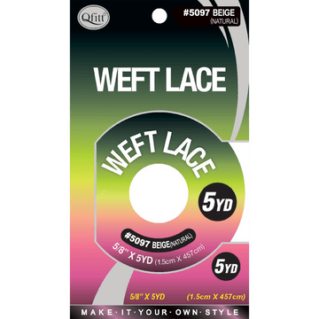 Qfitt Weft Lace Tape Natural