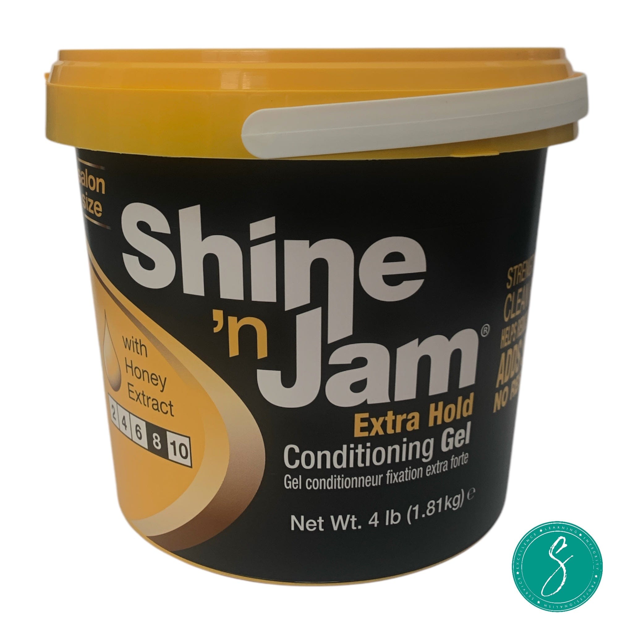 Ampro Shine 'n Jam Extra Hold w/Honey Gel 64oz