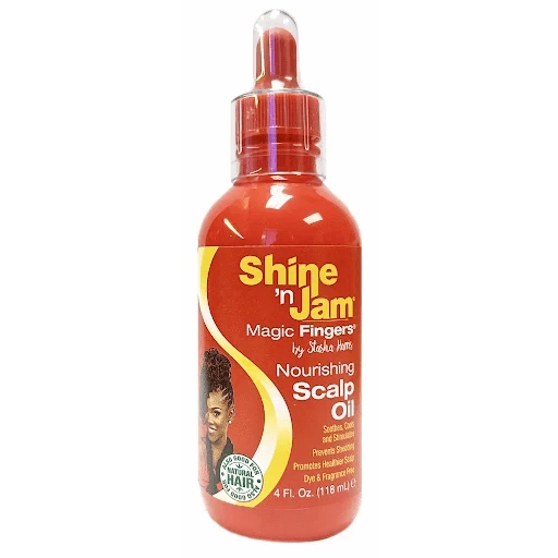 Shine N Jam Magic Fingers Nourishing Scalp Oil 4 fl oz