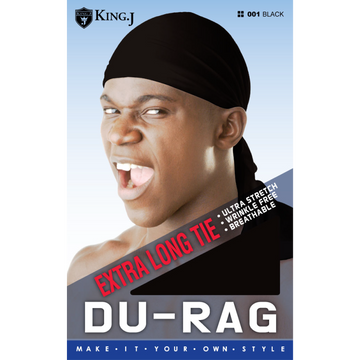 King J DuRag - Black