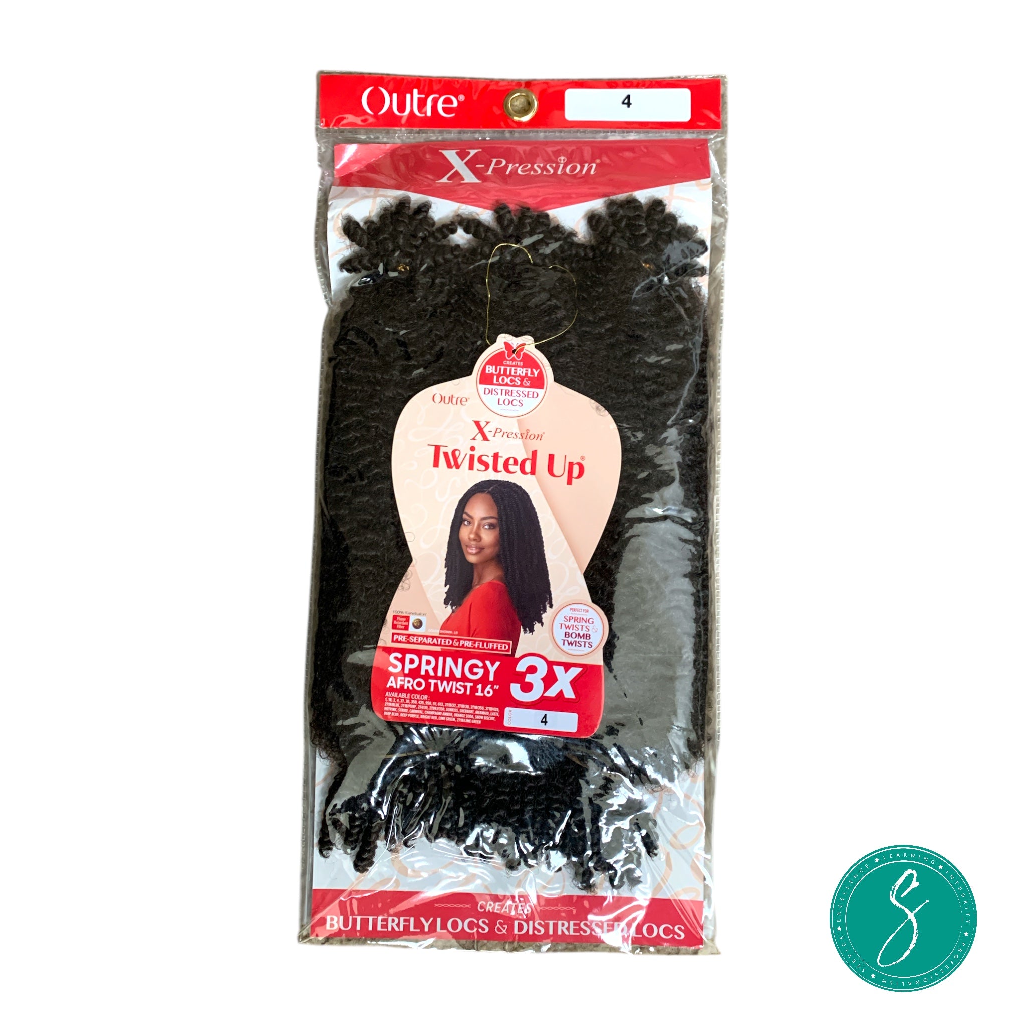 Outre Springy Afro Twist 16" #4