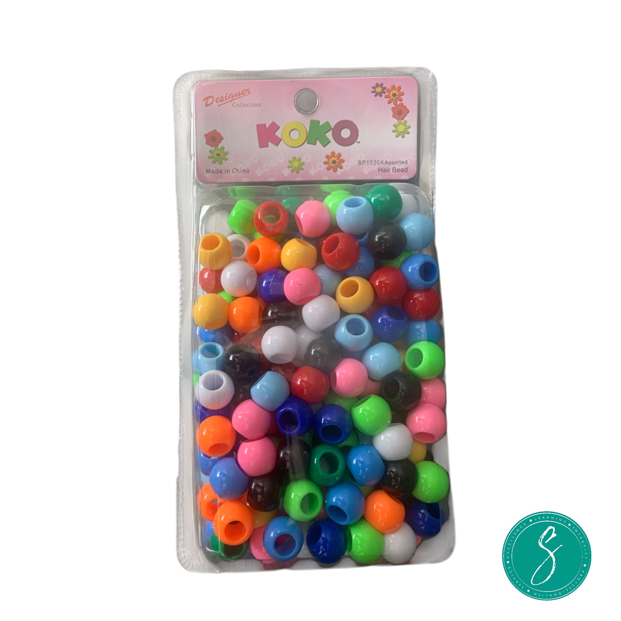 Koko Beads Large - Multicolored Assorted