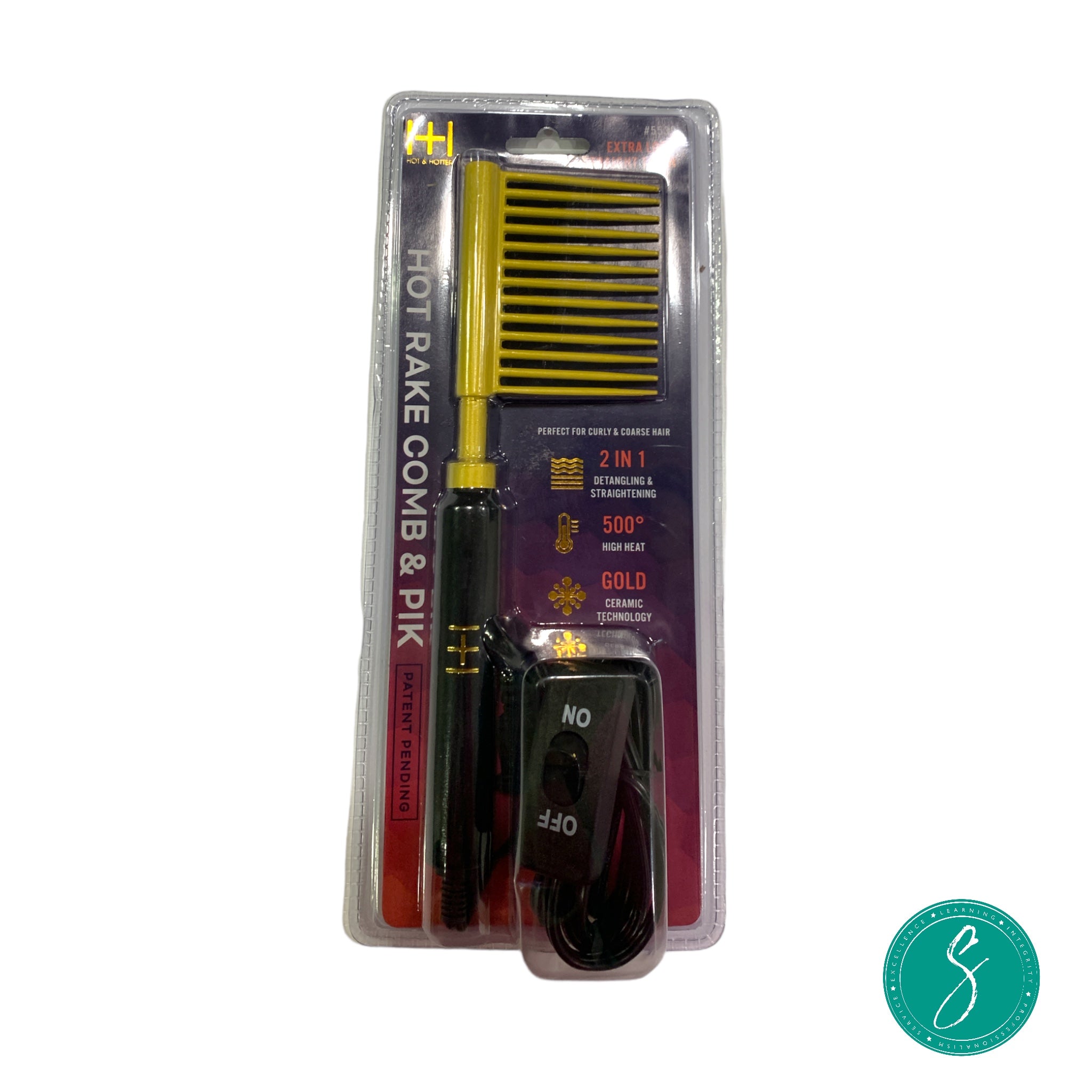 Hot & Hotter Hot Rake Comb/Pik