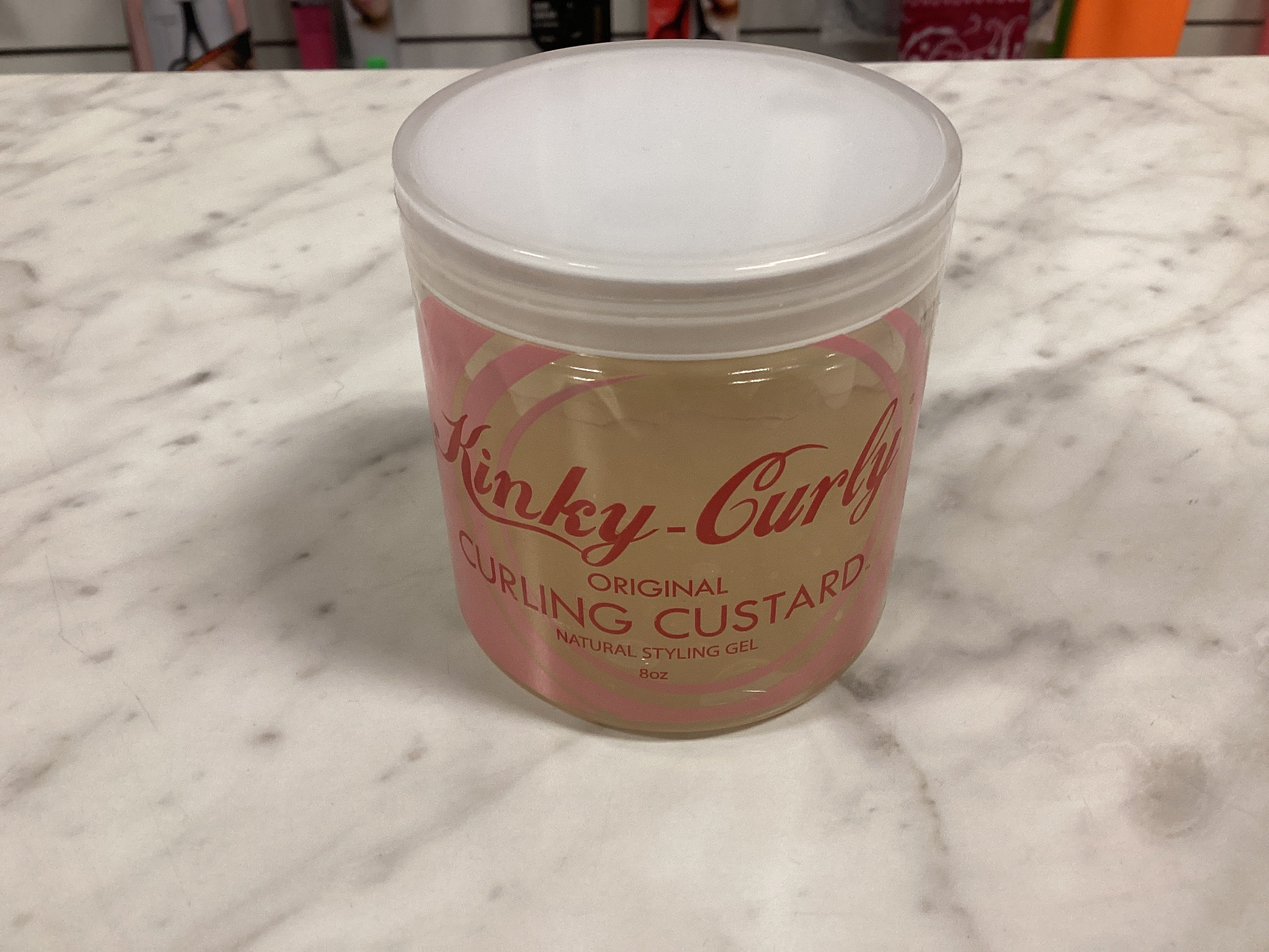 Kinky-Curly Original Curling Custard Natural Hair Styling Gel - 8oz