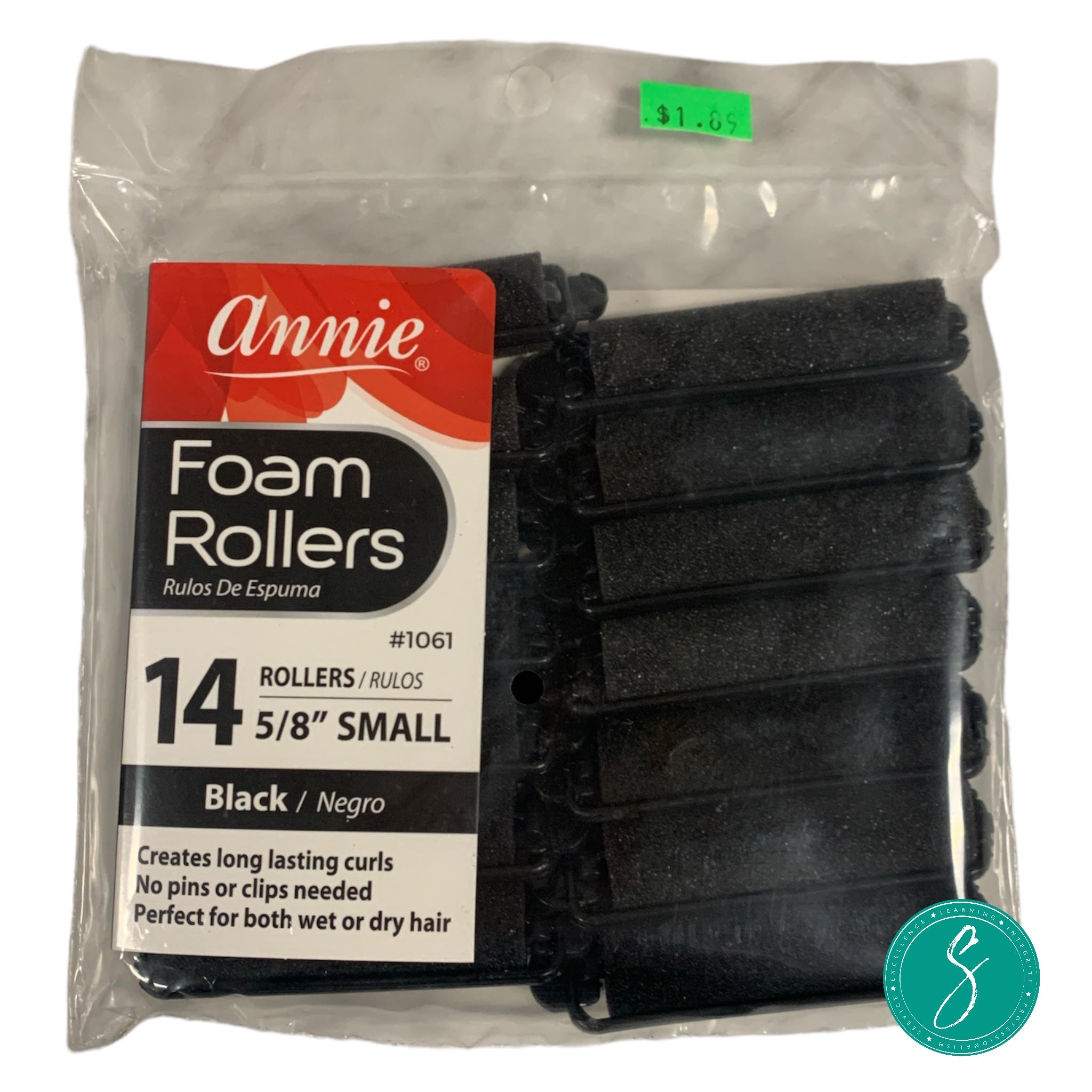 ANNIE FOAM ROLLERS 14 SMALL  RO