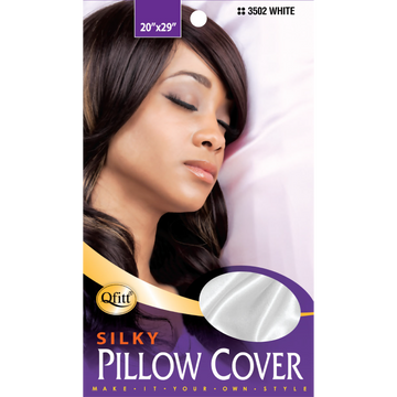 Qfitt Silky Pillow Cover White