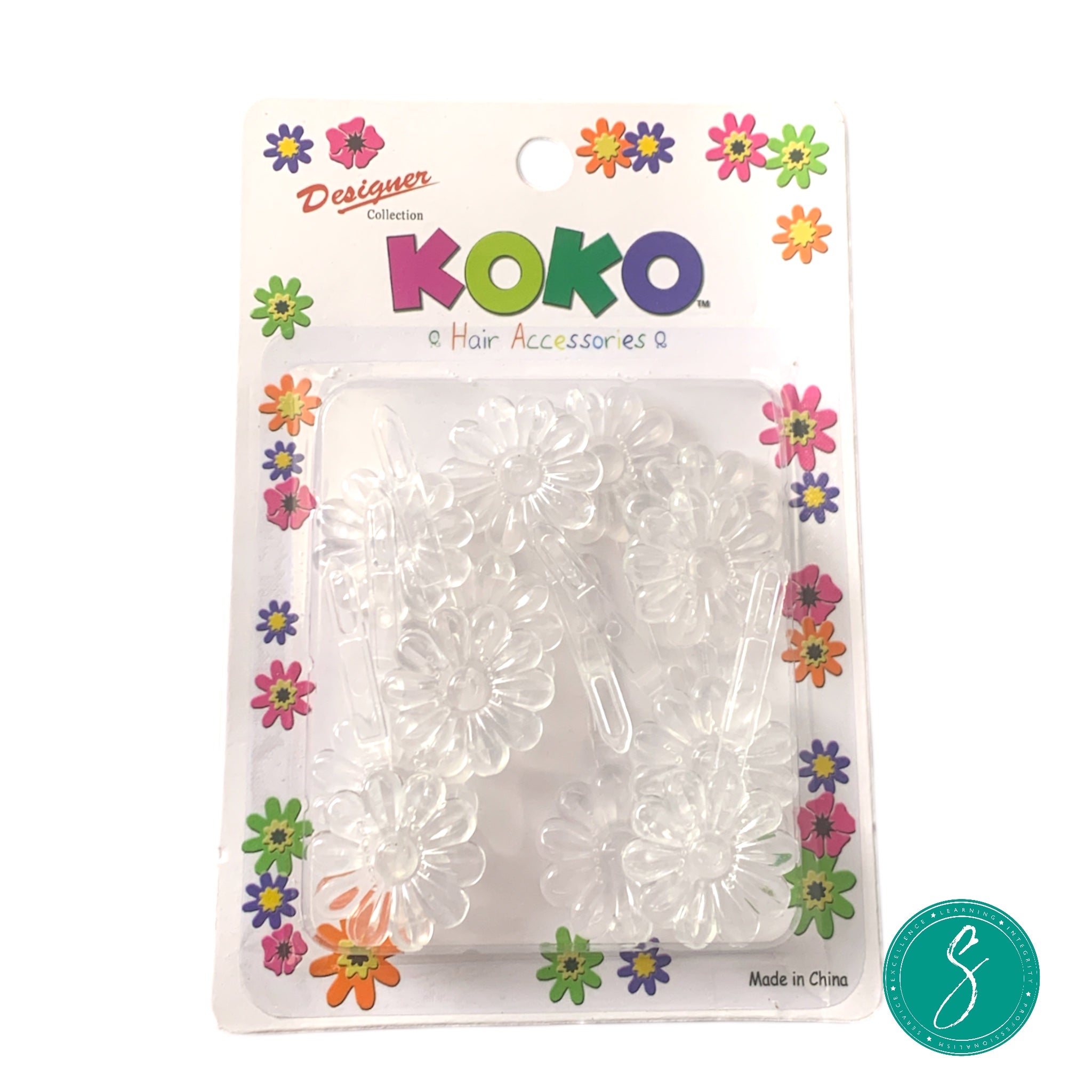 KOKO Hair Flowers - Clear