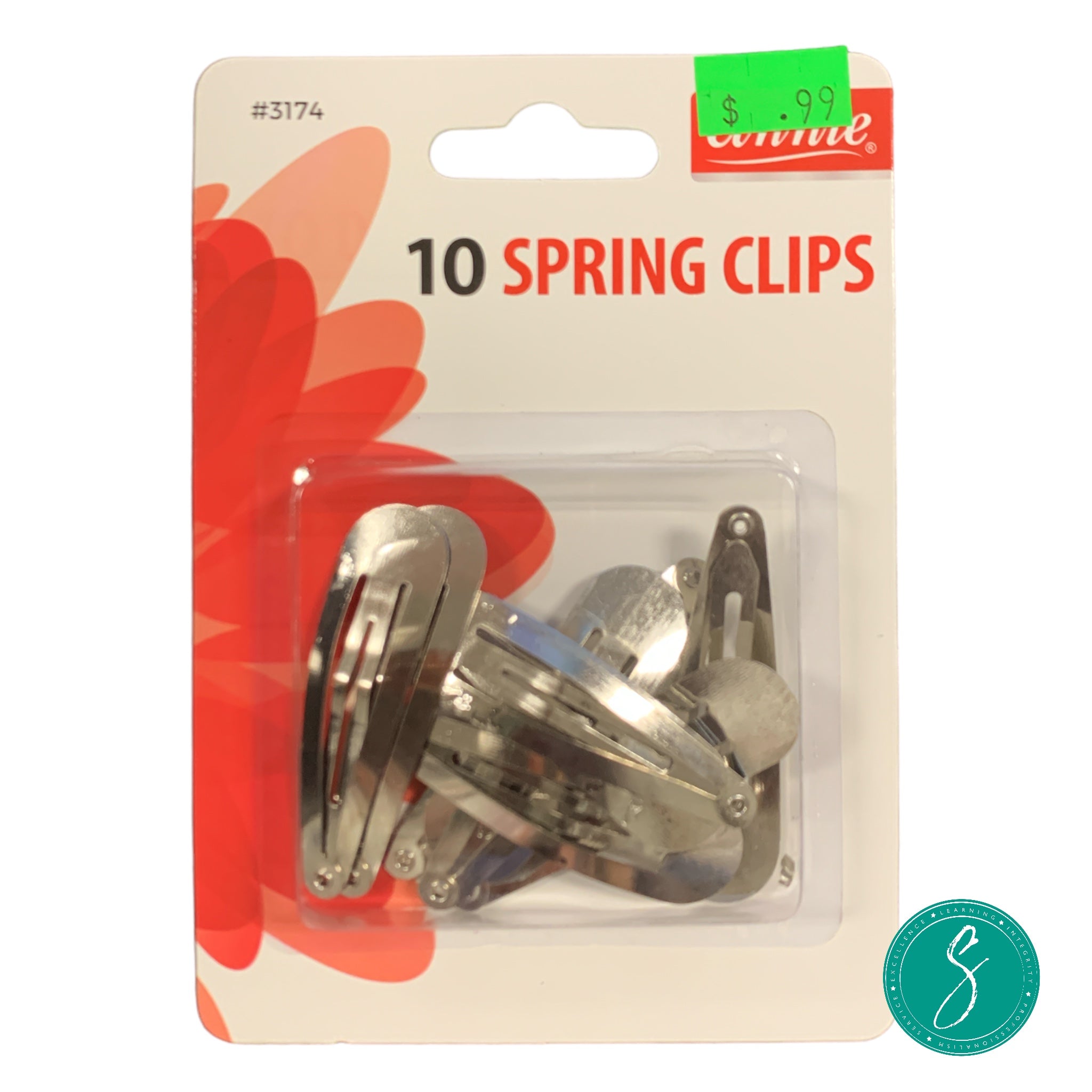Annie Spring Clips - 10 ct