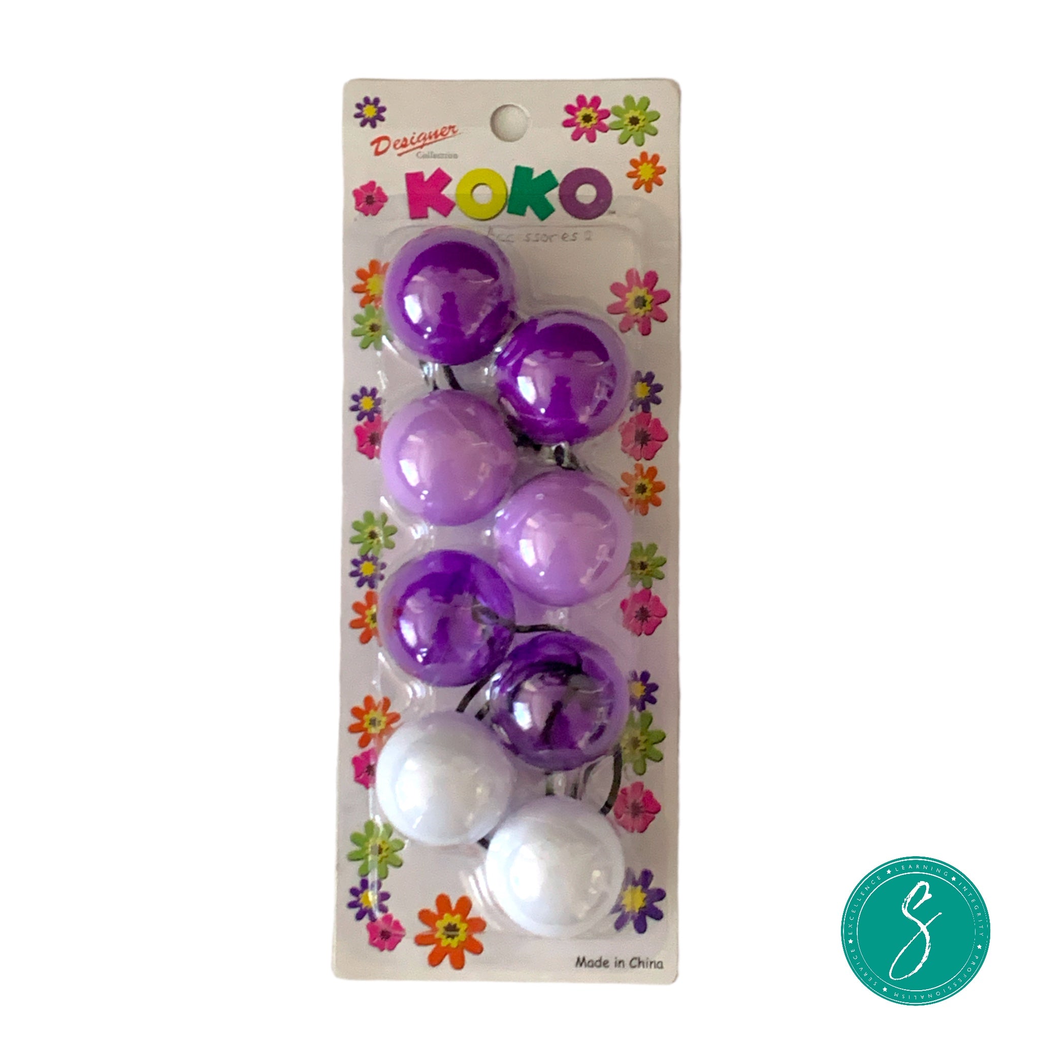 Koko Jumbo Purple Hair Balls