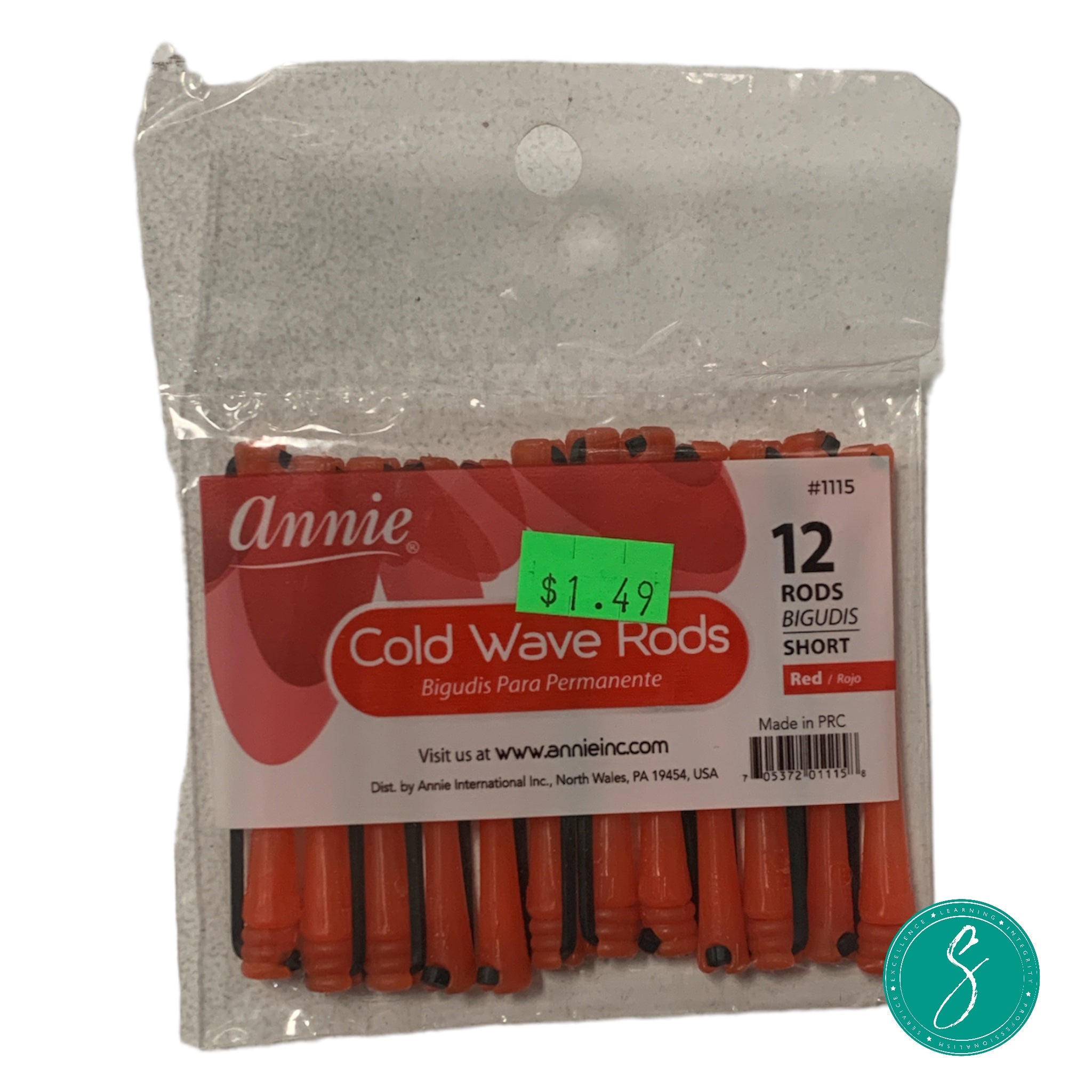 Annie Cold Wave Rod Short #1115