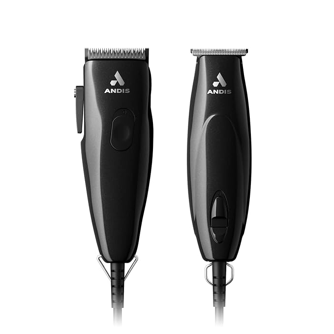 Andis Pivot Motor Combo Black [Clipper & Trimmer]