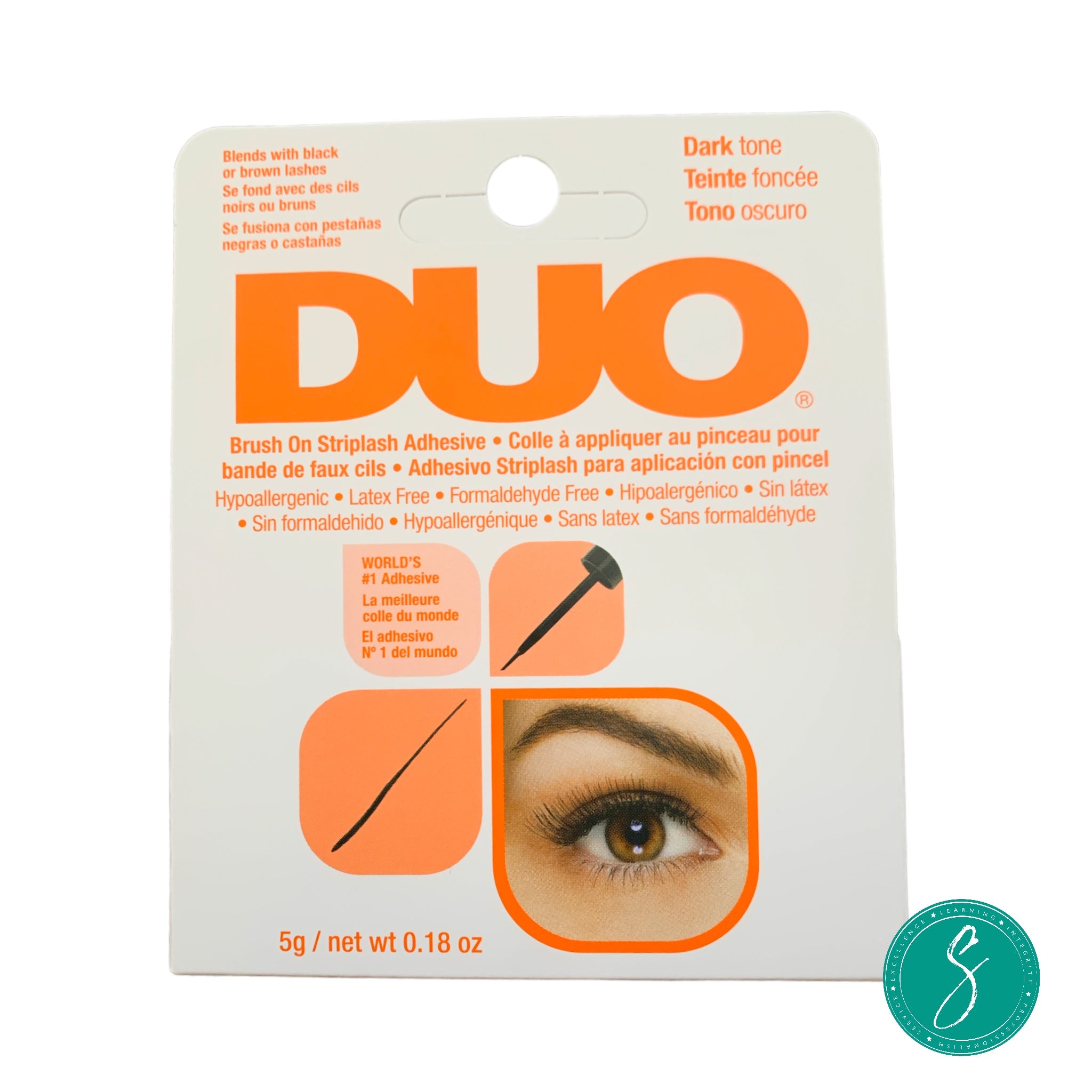 Duo Brush On Adhesive Dark