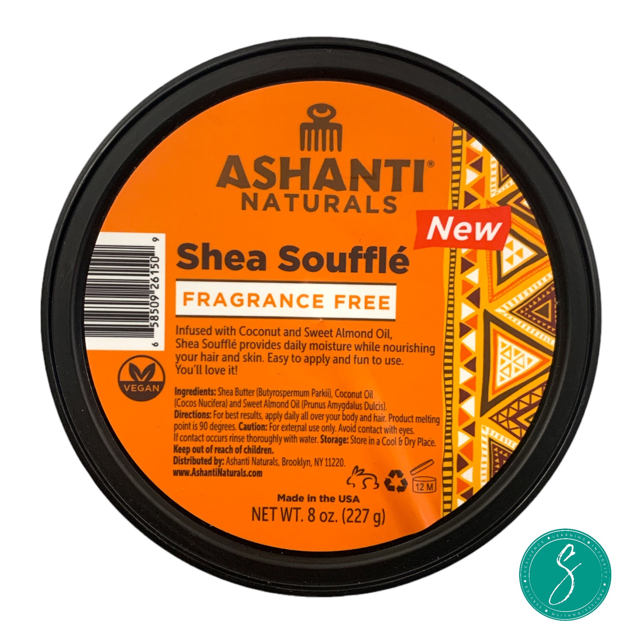 Ashanti Naturals - Souffle Fragrance free