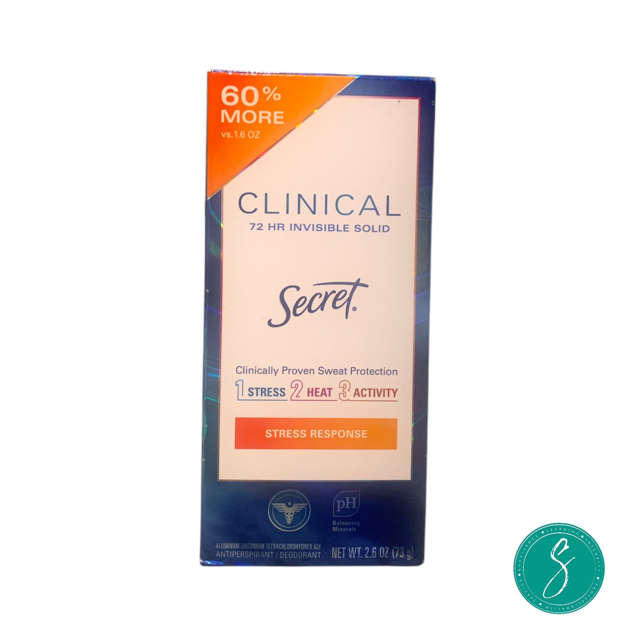 Secret Clinical Strength Antiperspirant Deodorant Stress Response