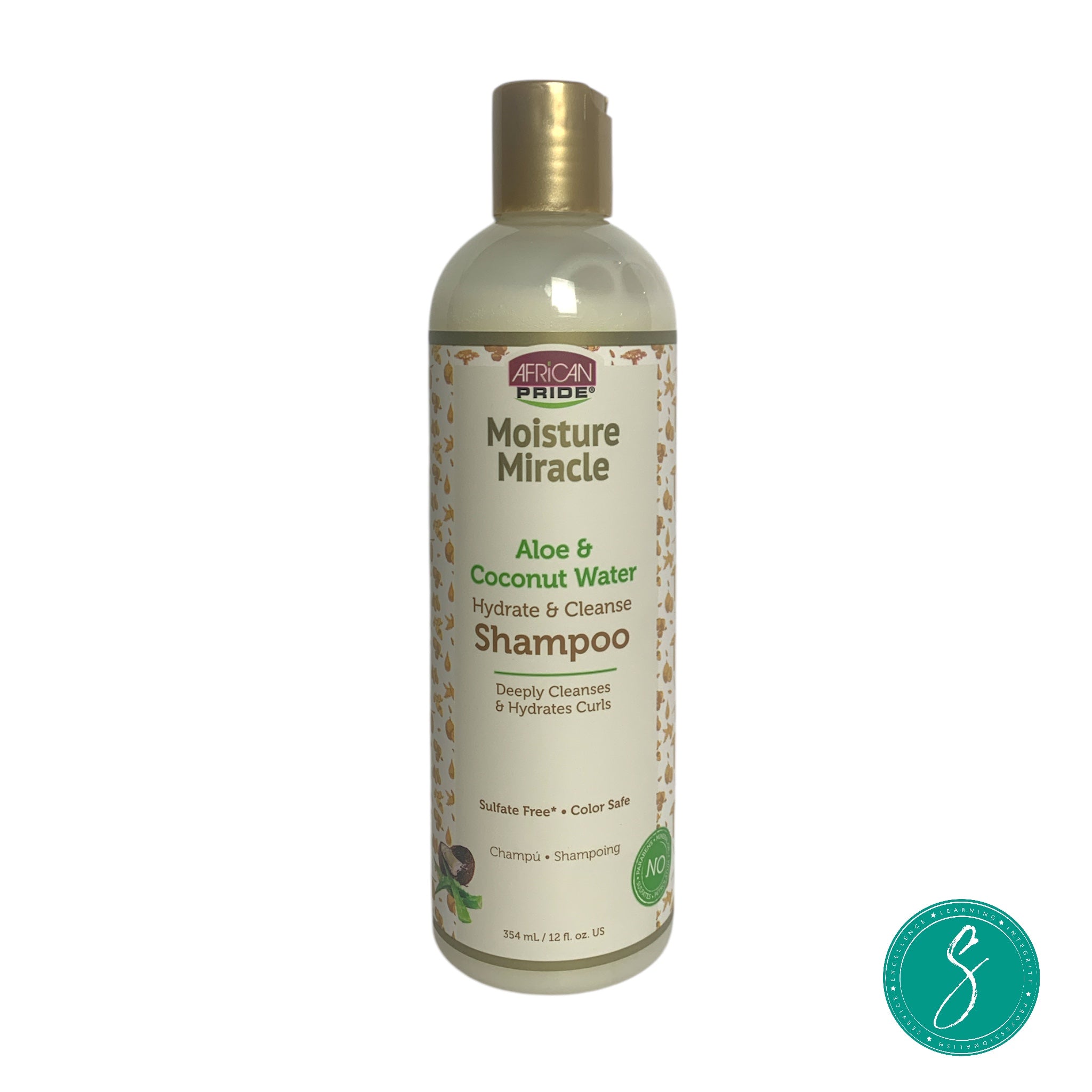 African Pride Moisture Miracle Aloe & Coconut Water Shampoo
