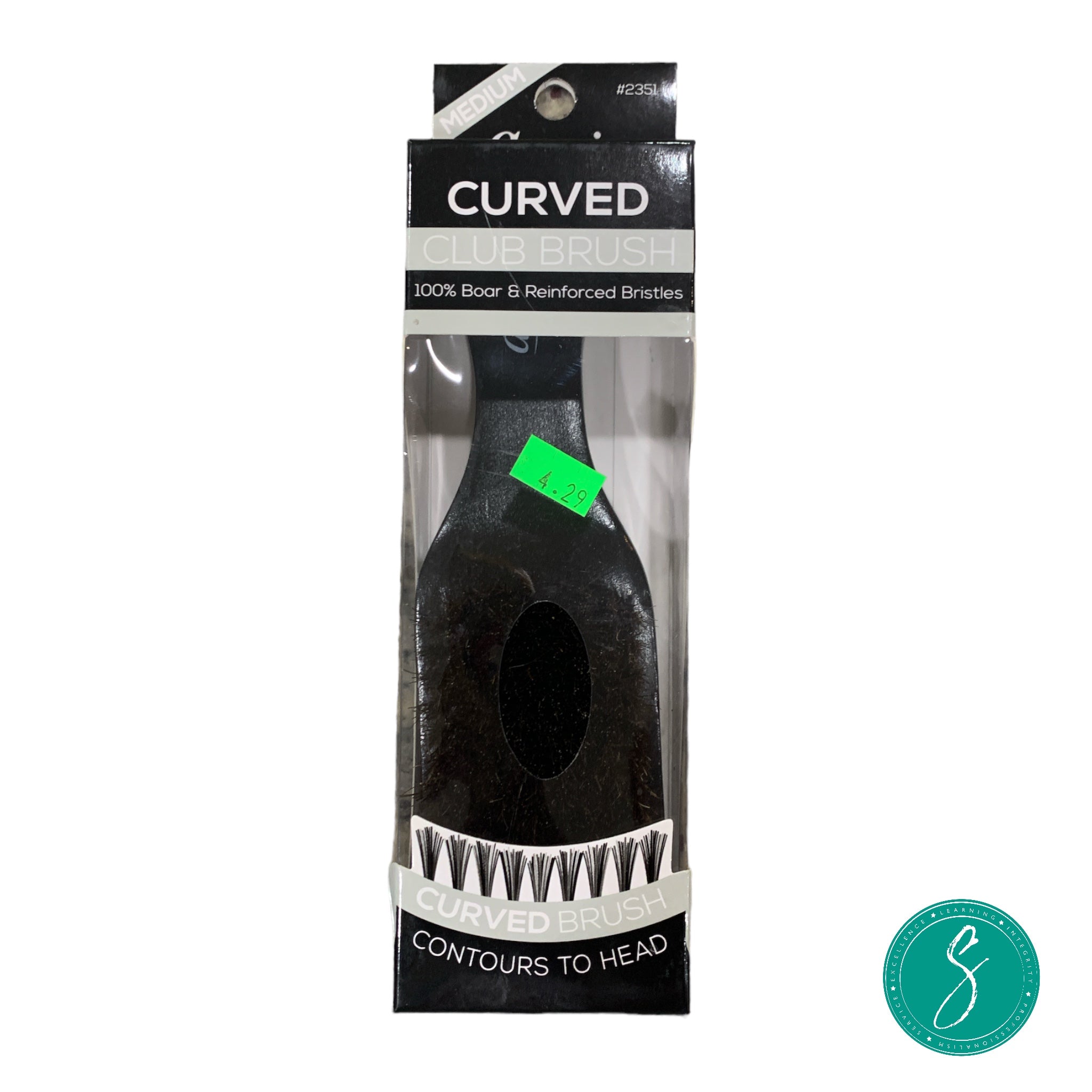 Annie Medium Curved Club Brush