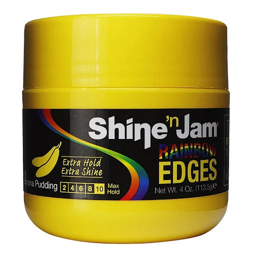 Shine N Jam by Ampro Banana Pudding Rainbow Edges | 4 oz