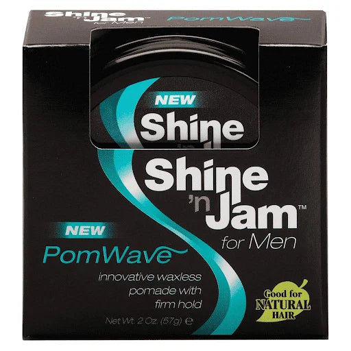 Shine n Jam PomWave, Firm Hold, for Men - 2 oz