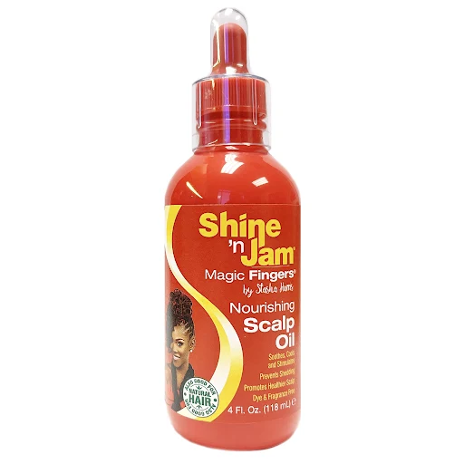 Shine N Jam Magic Fingers Nourishing Scalp Oil 4 fl oz
