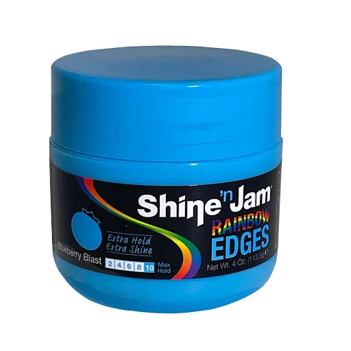 Ampro Shine N Jam Edges Rainbow 4 oz (Blueberry Blast)