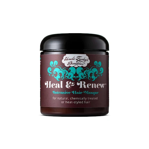 Uncle Funky's Daughter Intensive Hair Masque, Heal & Renew - 8 fl oz