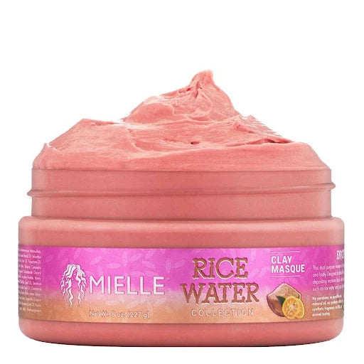 Mielle Rice Water Collection Clay Masque - 8 oz