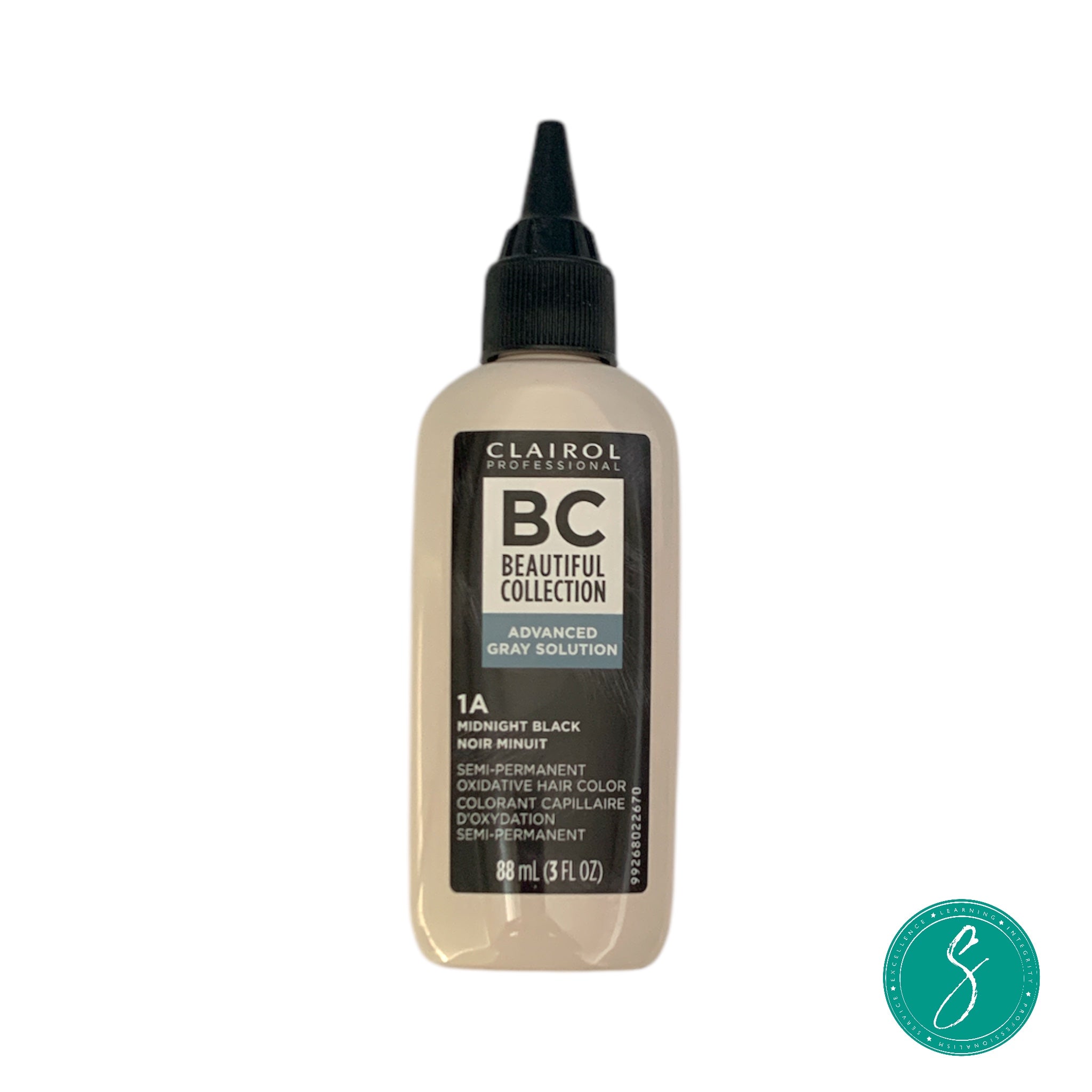 Clairol Beautiful Collection AG #1A Midnight Blk
